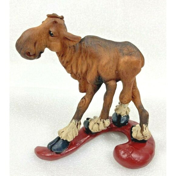 Big Sky Carvers Phyllis Driscoll Romeo Juliet Moose Resin Cake Topper Figurines - Picture 3 of 12